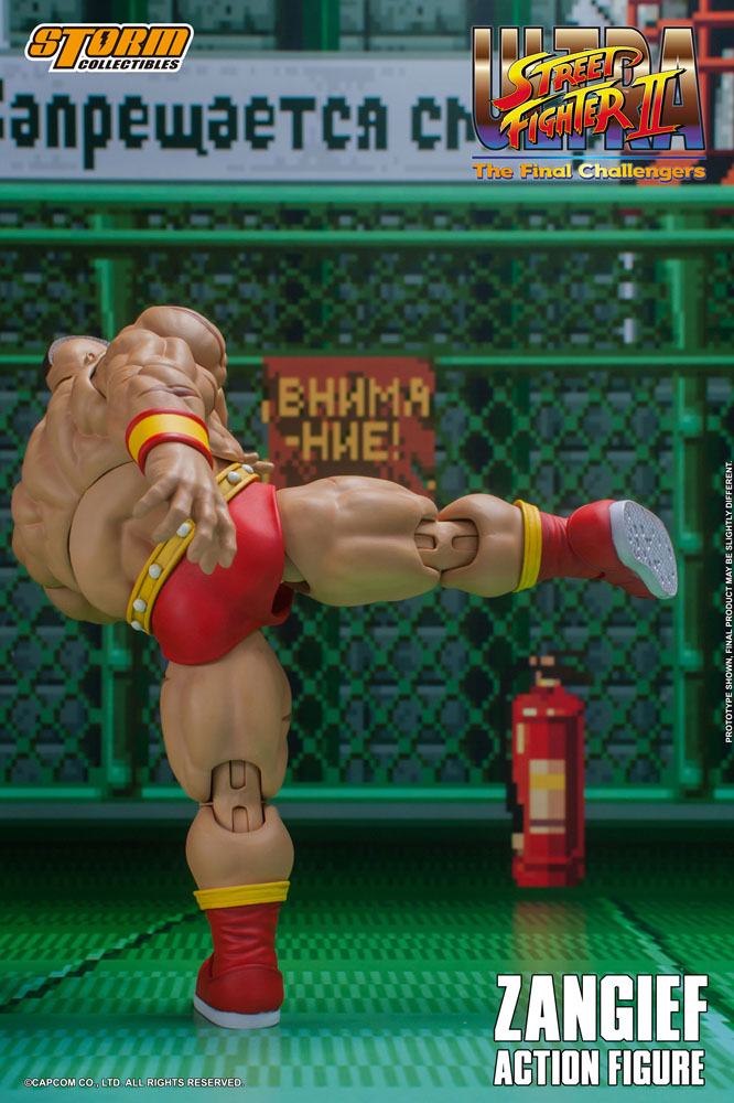 Zangief Street Fighter Vinyl Figure 12 cm - 5 – poptoys.it