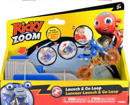 Zestaw Ricky Zoom Launcher z pojazdem