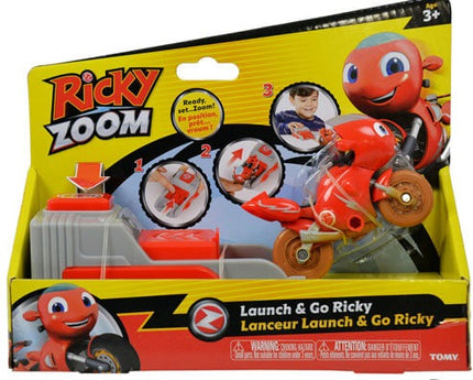 Ricky Zoom Lanzador con vehiculo