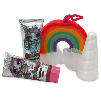 Unicorn shower and sponge Gift Set